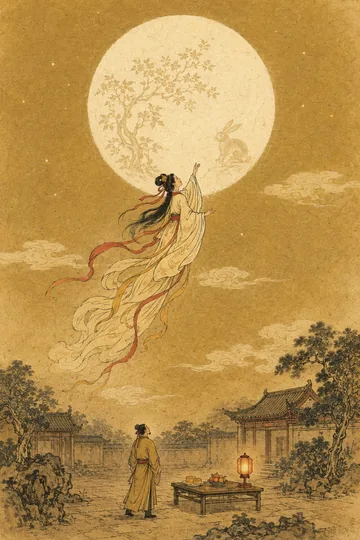 嫦娥奔月 — Chang'e vuela a la Luna, HSK 3